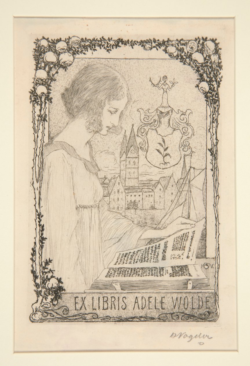 Ex libris da Heinrich Vogeler