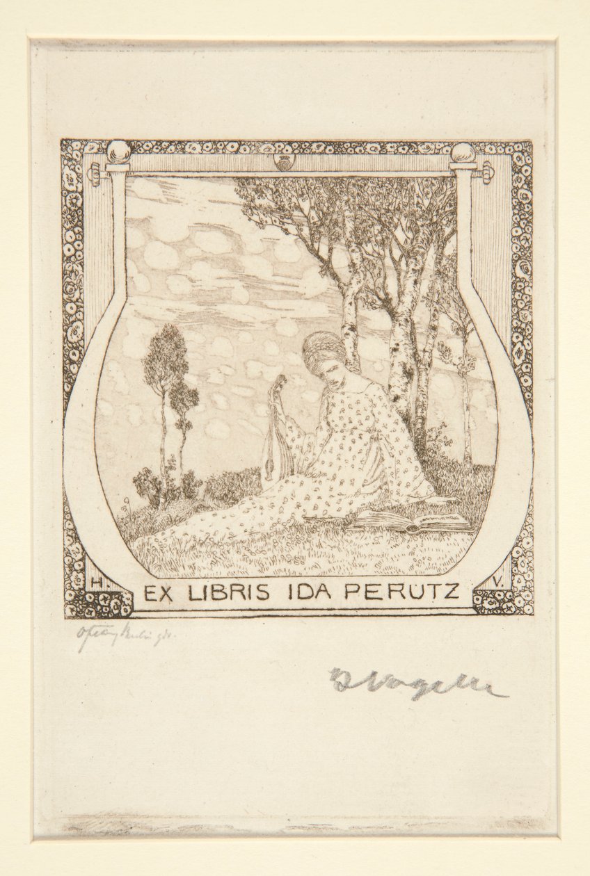 Ex libris da Heinrich Vogeler