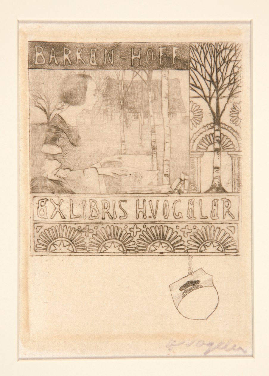 Ex libris da Heinrich Vogeler
