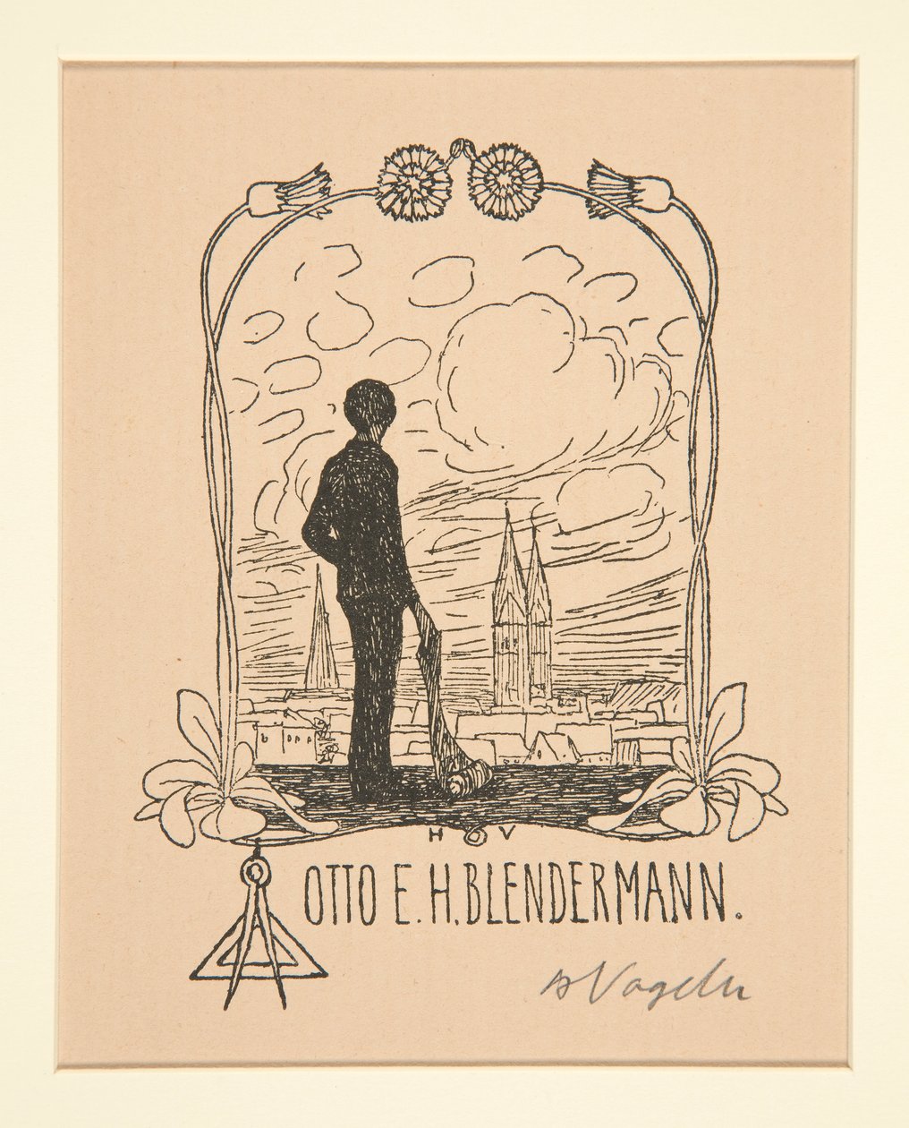 Ex Libris da Heinrich Vogeler