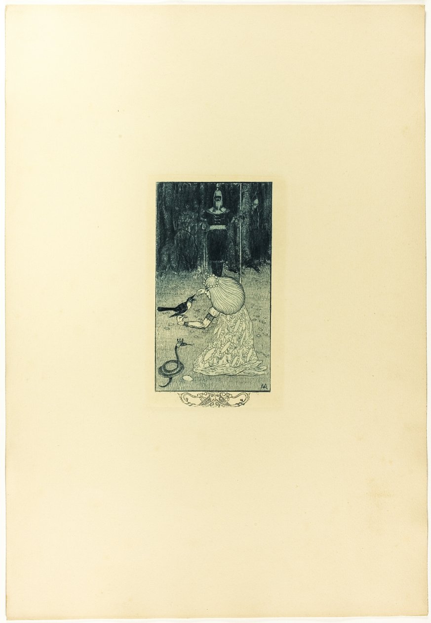 La sposa serpente da Heinrich Vogeler