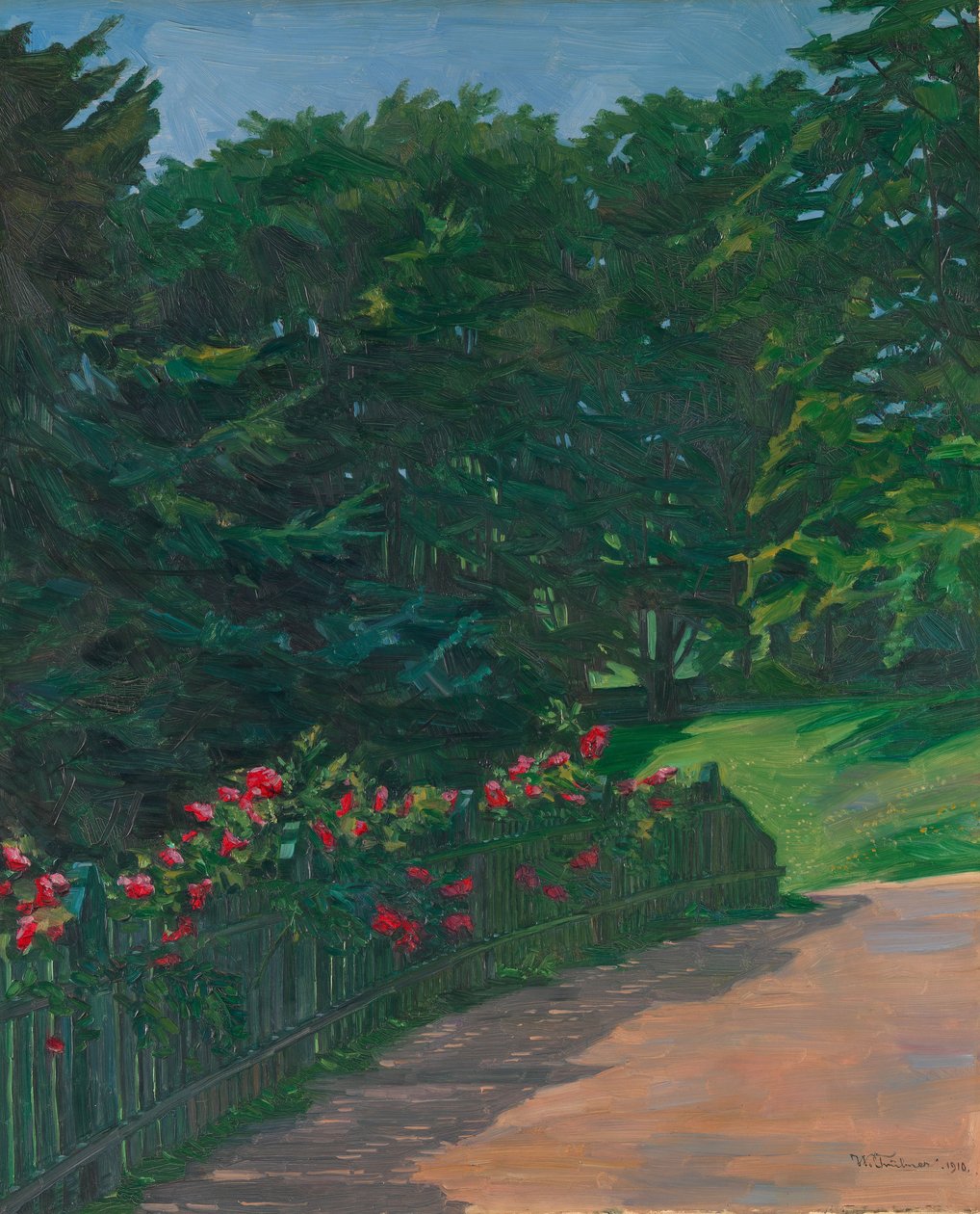 Paesaggio da Heinrich Wilhelm Truebner