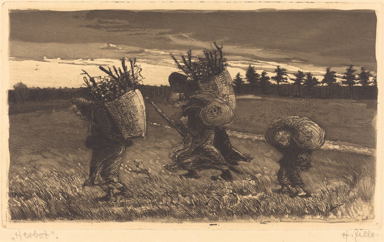 Autunno da Heinrich Zille