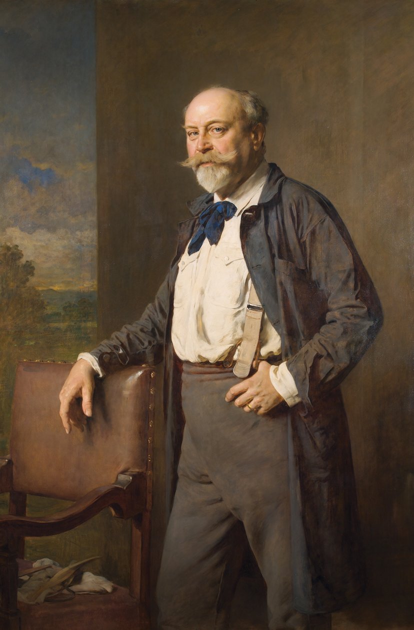 Lo scultore Rudolf Weyr da Heinrich von Angeli