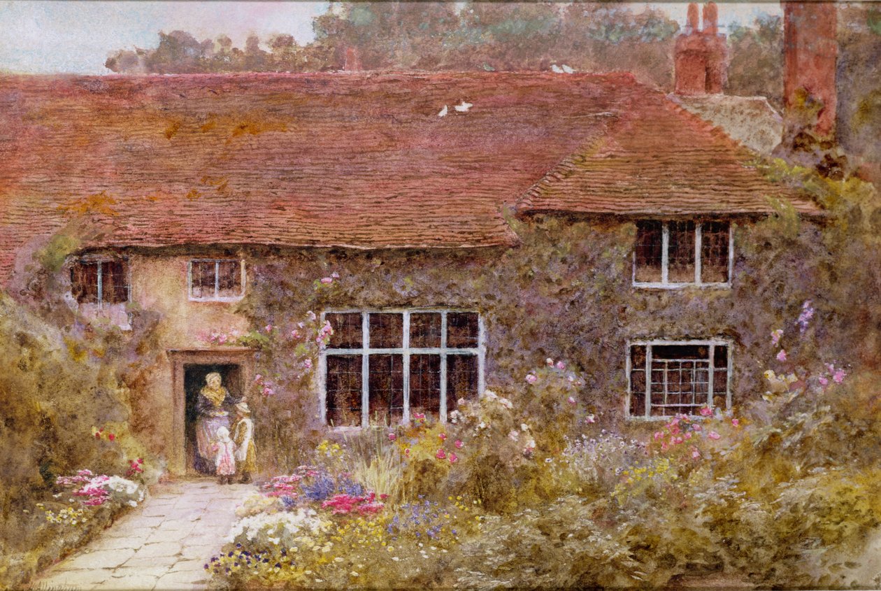 Un cottage nel Surrey da Helen Allingham
