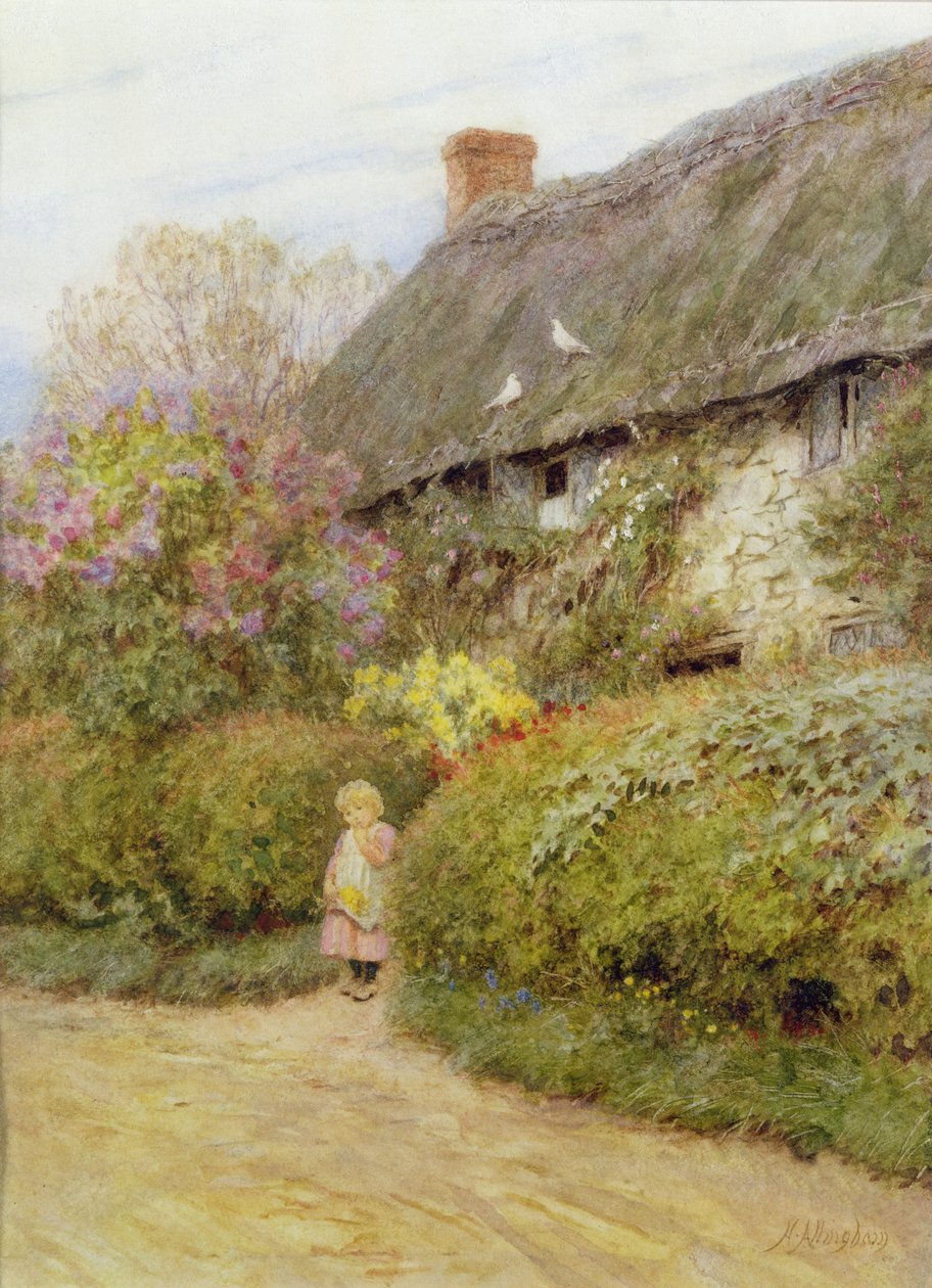 Cottage di acqua dolce da Helen Allingham