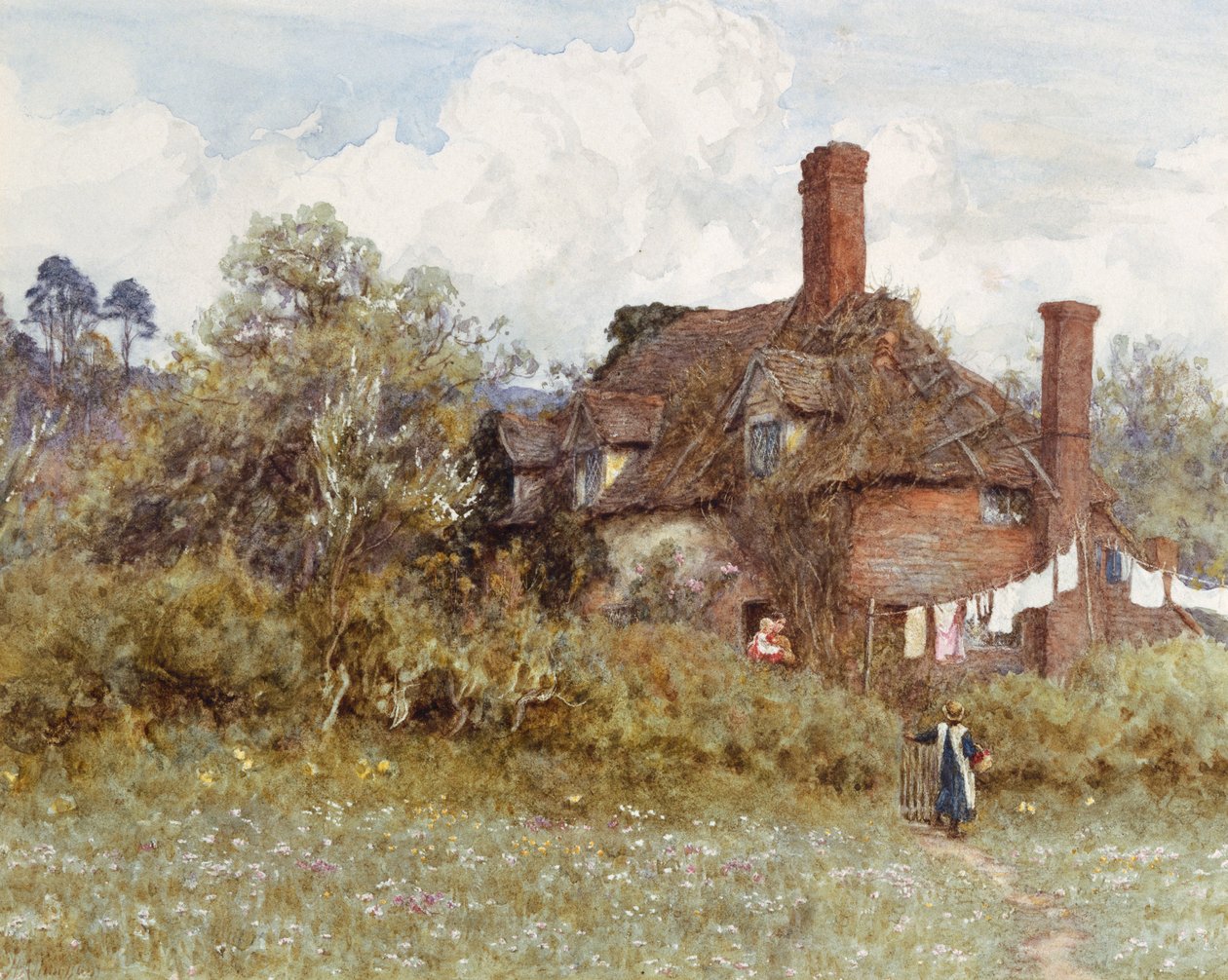 In Primavera da Helen Allingham