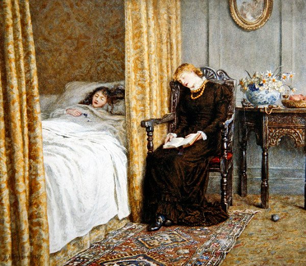 Il Convalescente da Helen Allingham