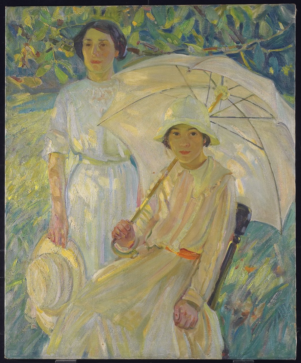 Ombrellone bianco n. 2 da Helen Galloway McNicholl