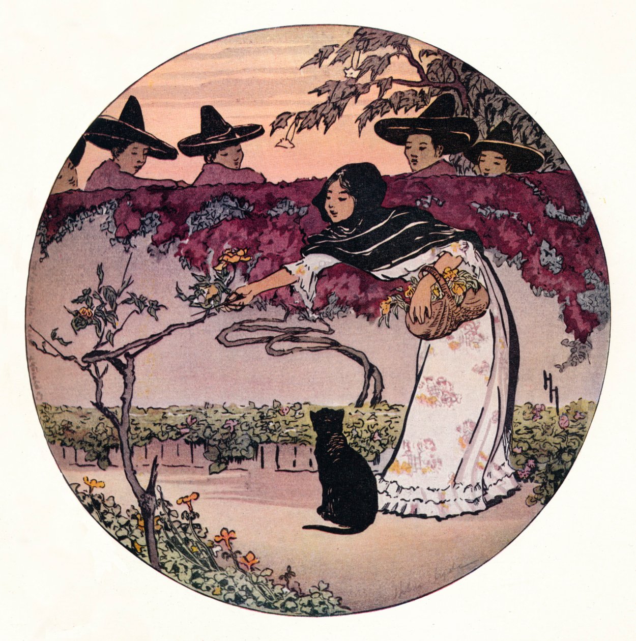 Una civetta messicana, 1912 da Helen Hyde