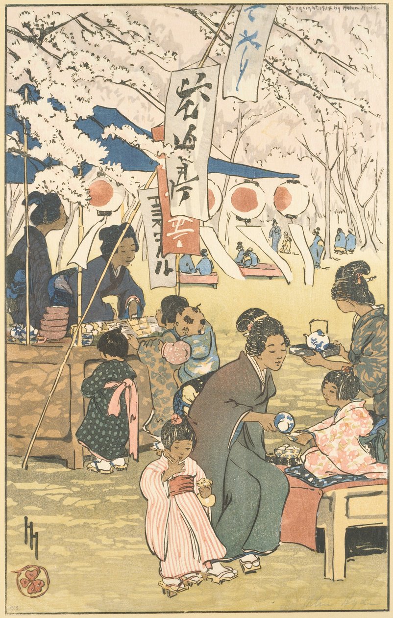 Tempo di fiori a Tokyo da Helen Hyde