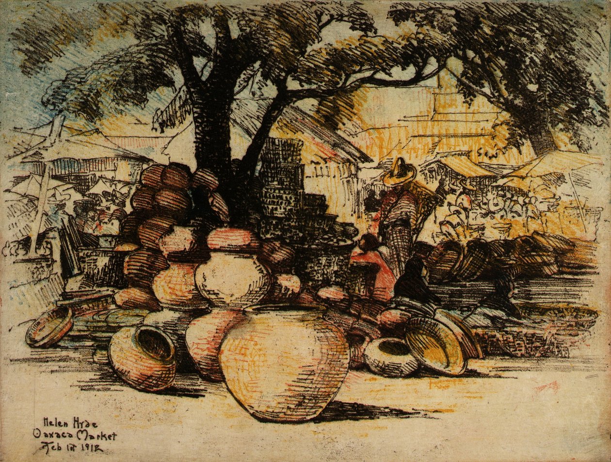 Mercato di Oaxaca da Helen Hyde