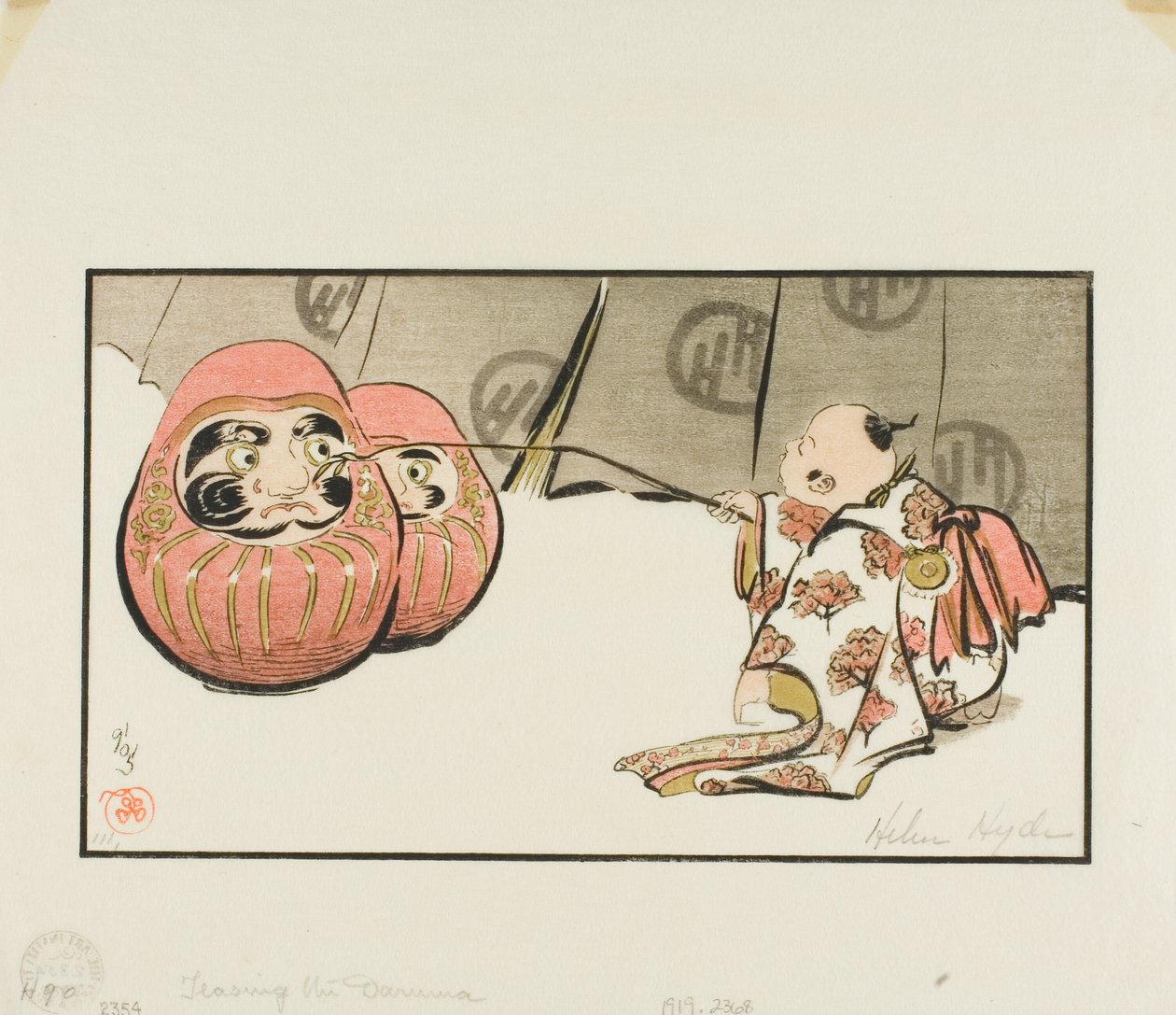 Prendere in giro il Daruma da Helen Hyde