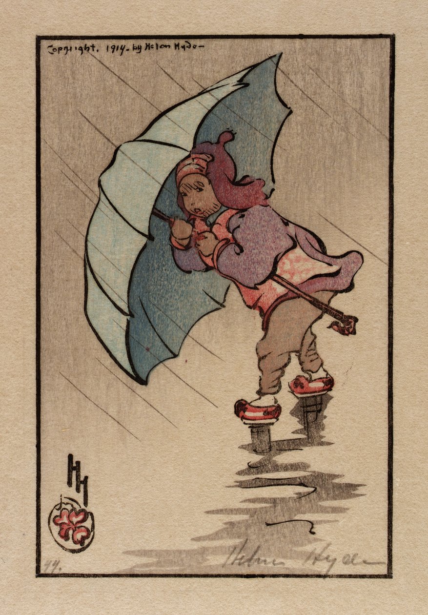 The Blue Umbrella da Helen Hyde