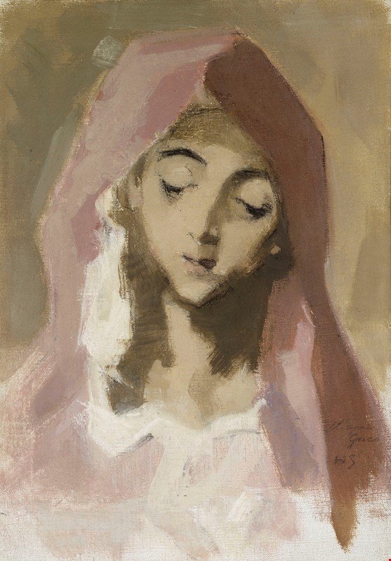 Madonna della Carità, dopo El Greco da Helene Schjerfbeck