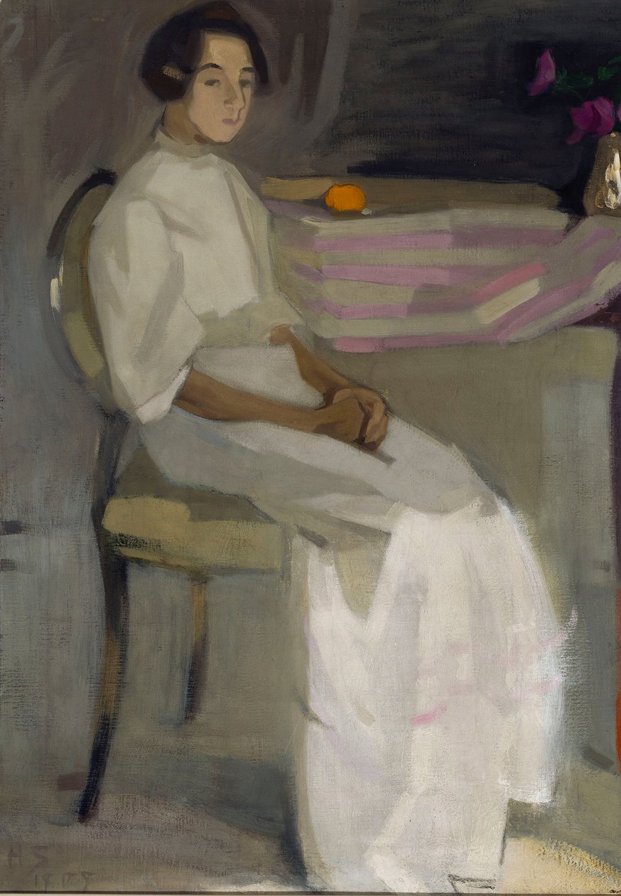 Quadro di costume II da Helene Schjerfbeck