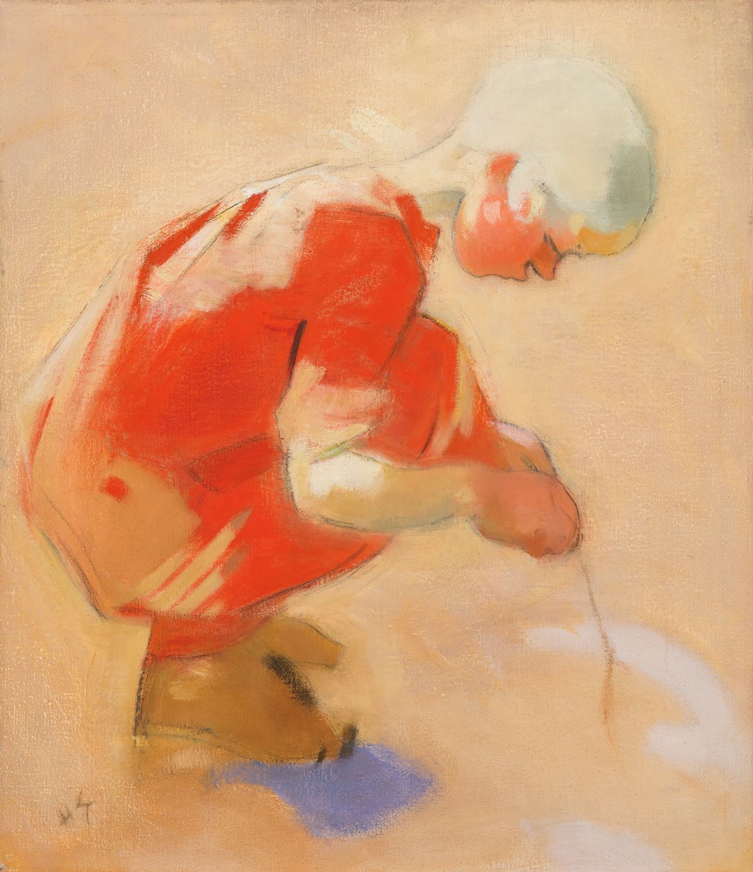 Ragazza sulla sabbia, 1912 da Helene Schjerfbeck