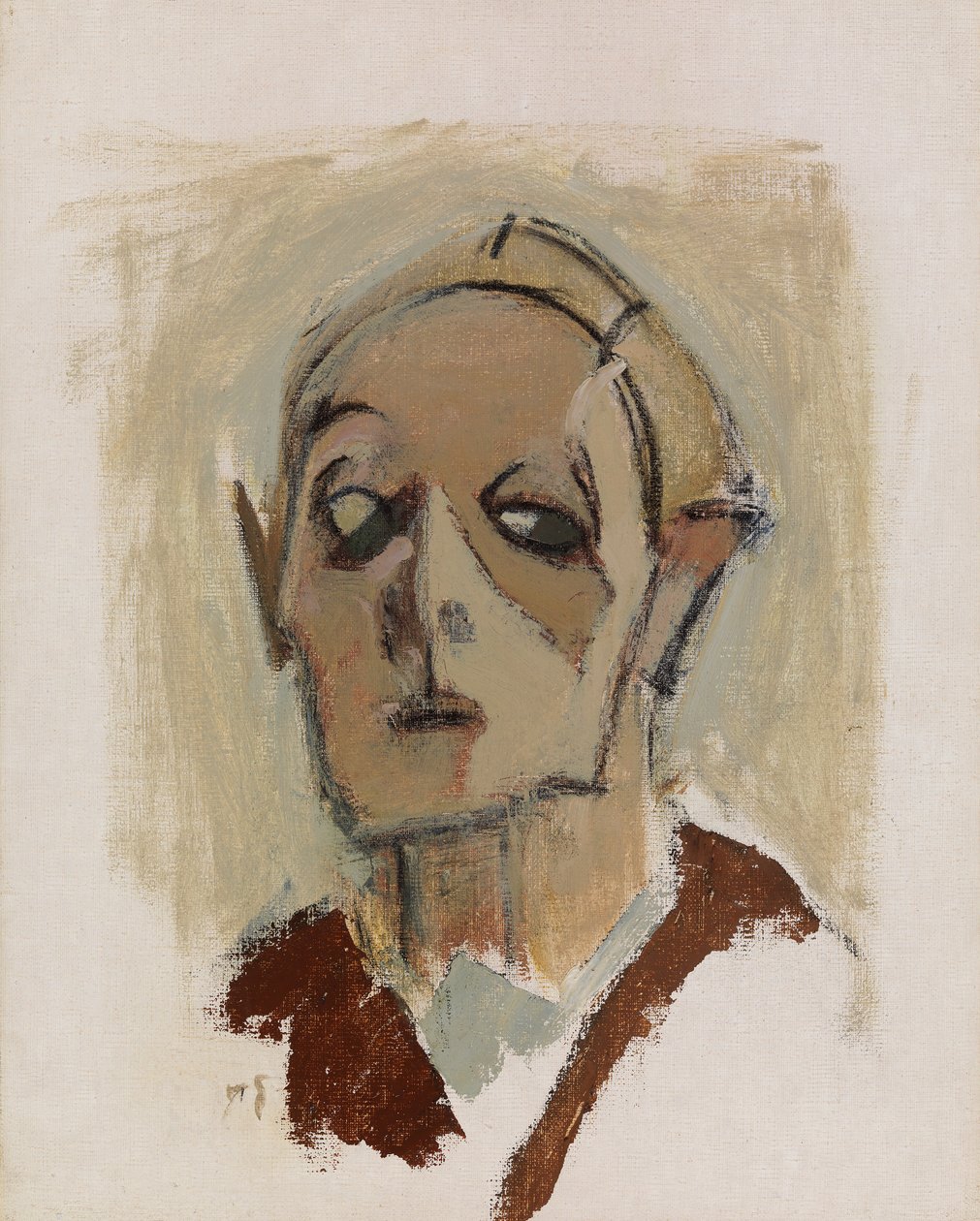 Autoritratto, 1945 da Helene Schjerfbeck