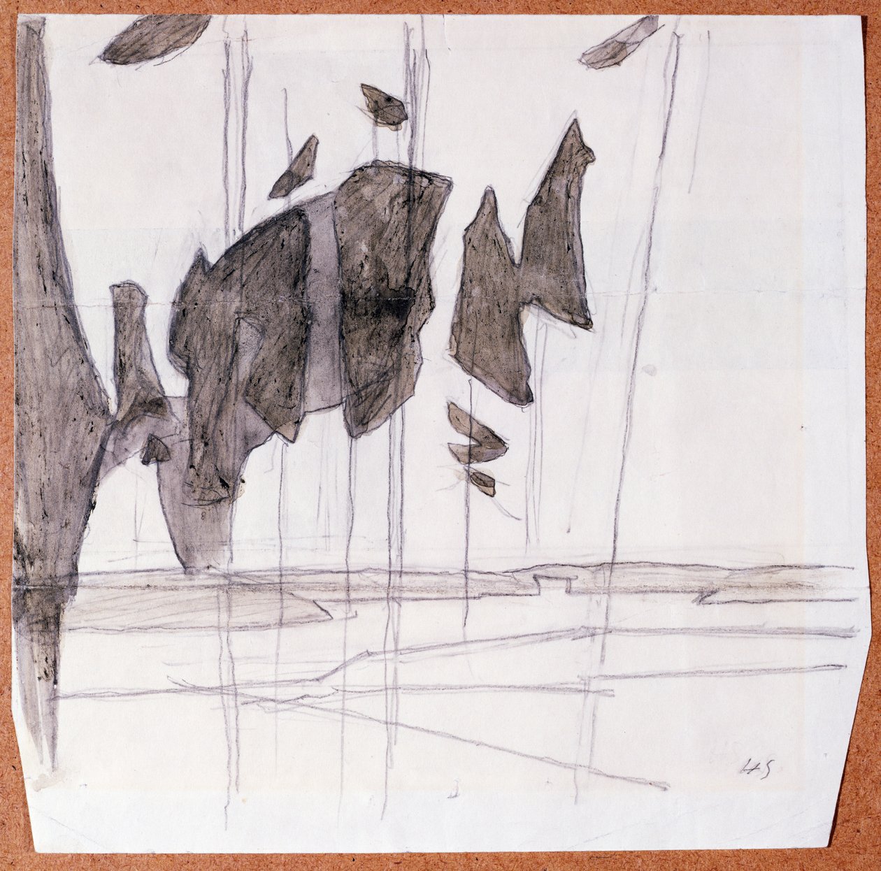 Pini sulla spiaggia da Helene Schjerfbeck