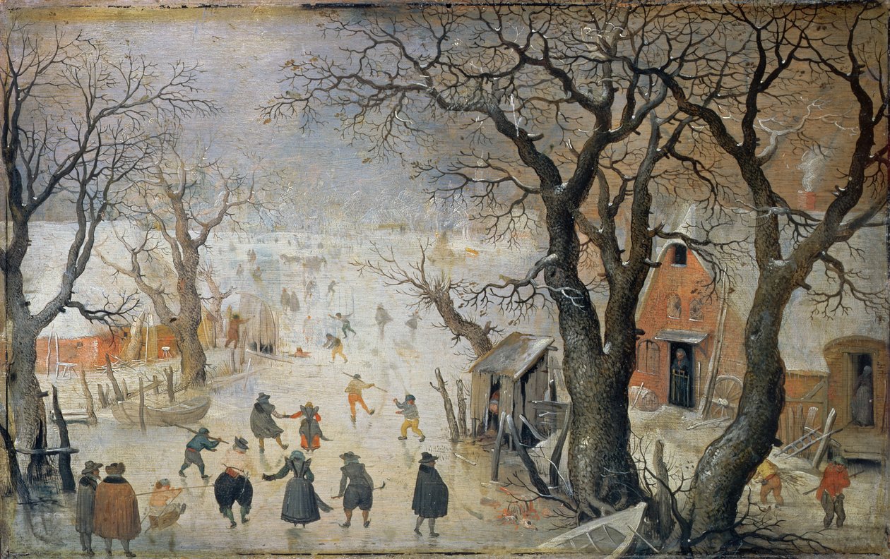 Scena Invernale, c.1610 da Hendrick Avercamp