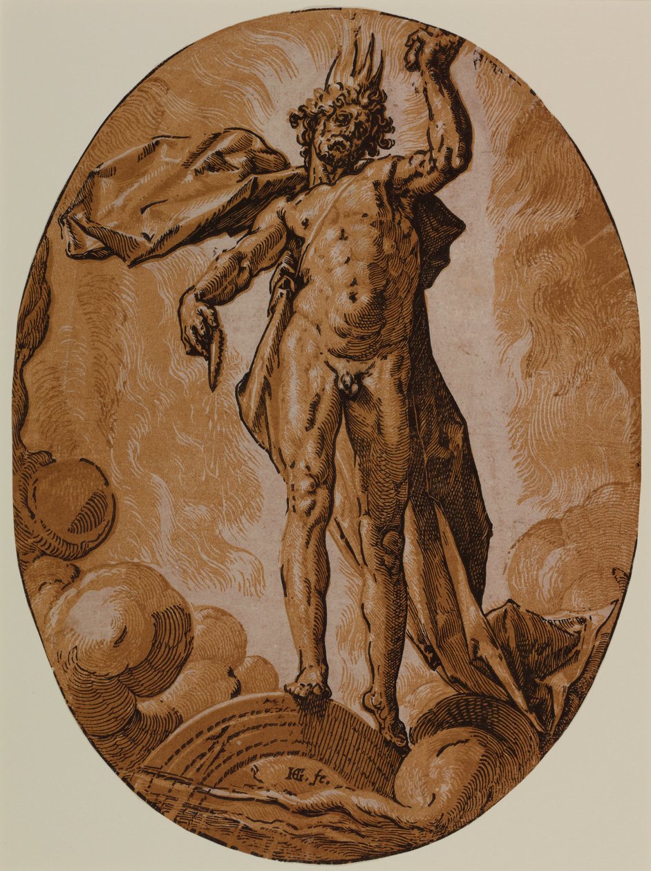 Giorno (Helios) da Hendrik Goltzius