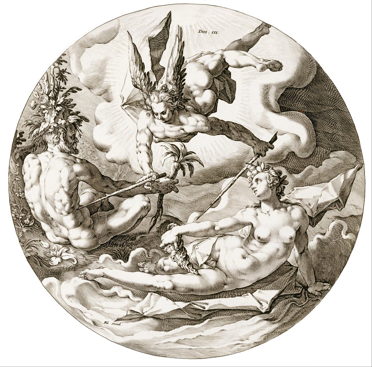 Giorno III da Hendrik Goltzius