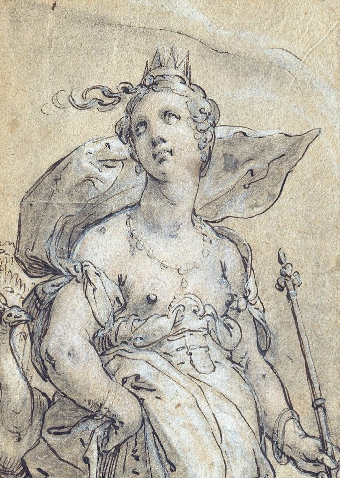 Giunone da Hendrik Goltzius