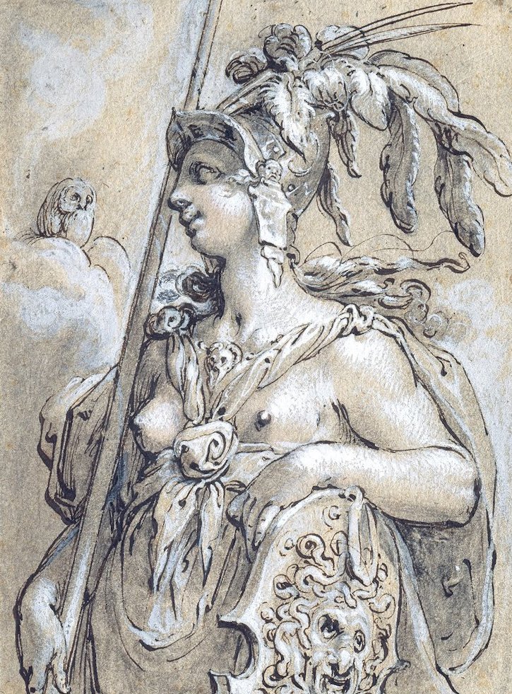 Minerva da Hendrik Goltzius