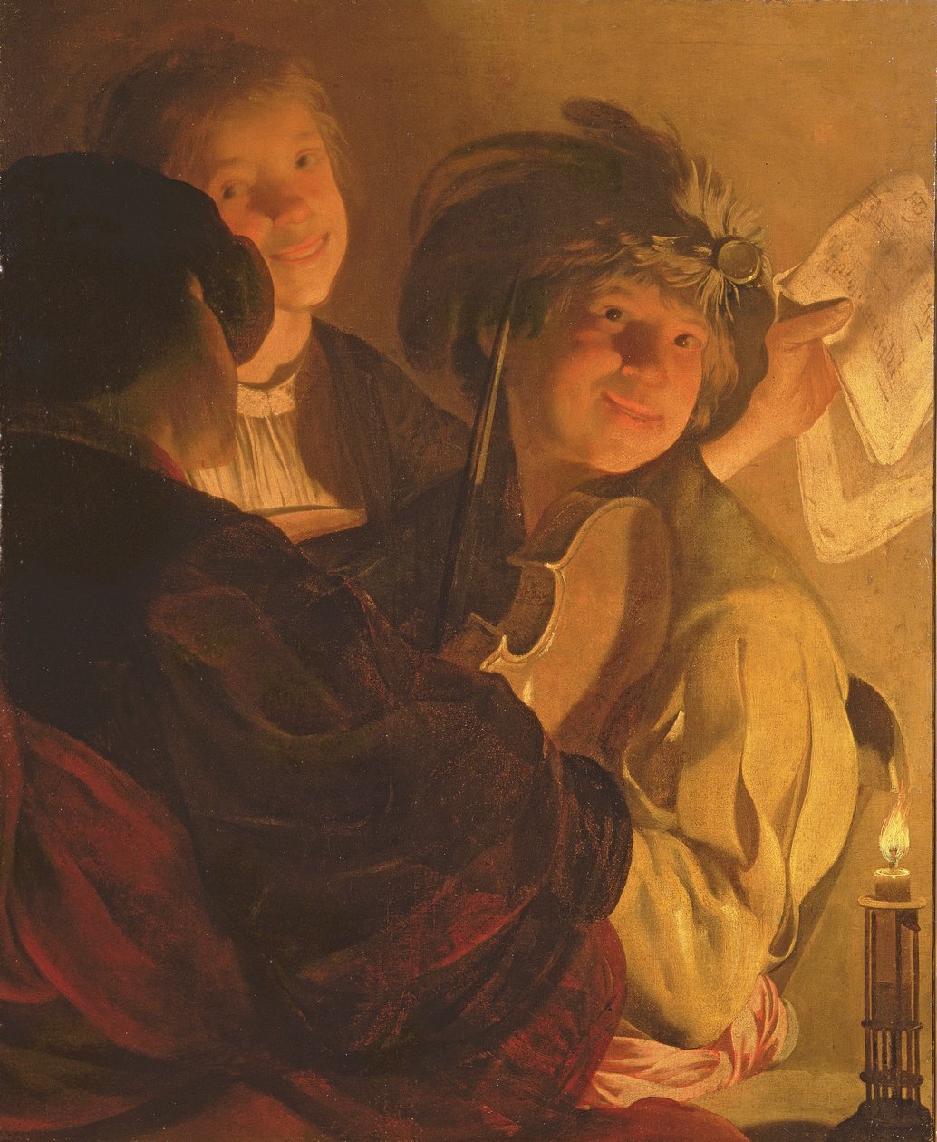 Un concerto, 1626 da Hendrick ter Brugghen