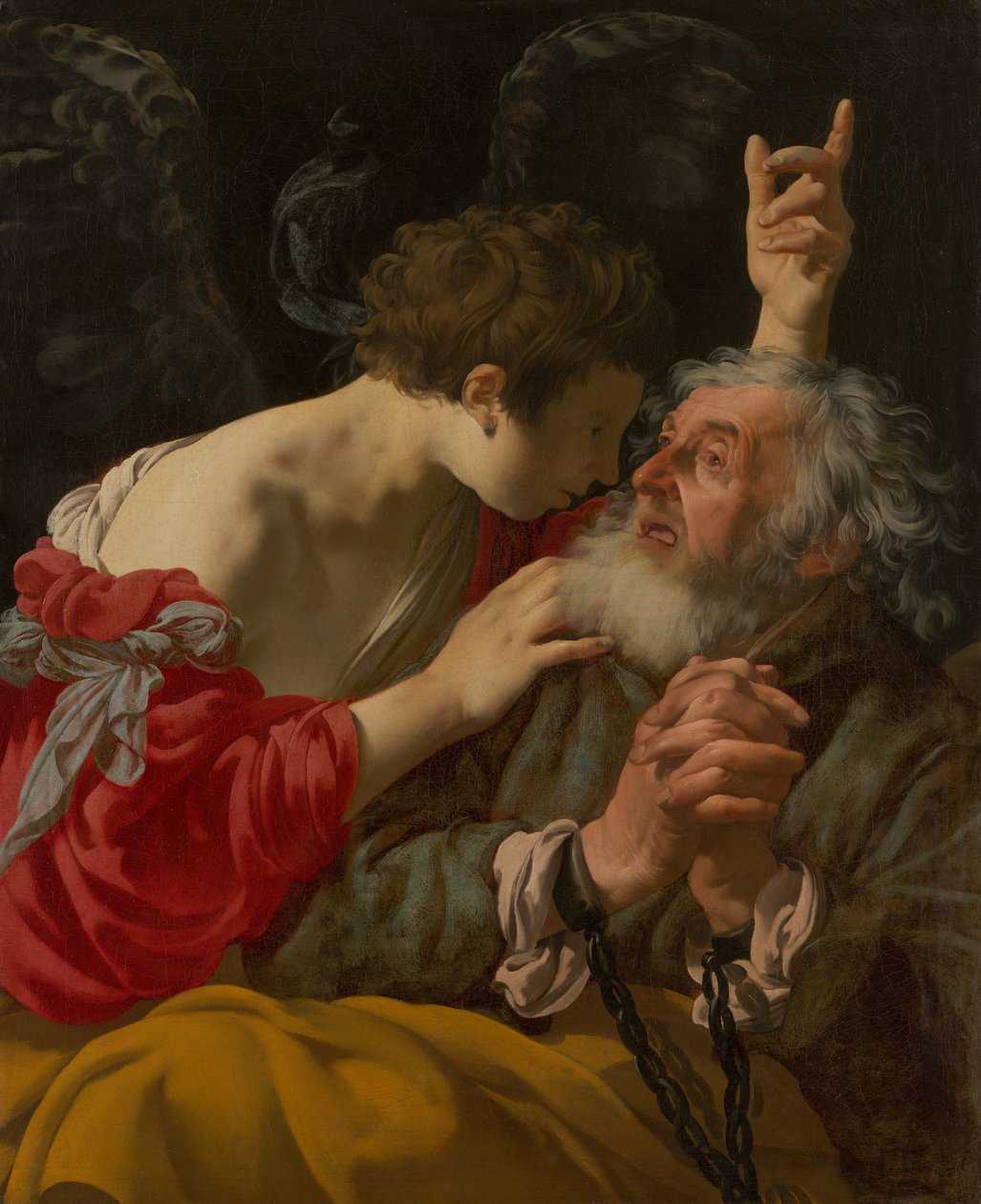 La liberazione di San Pietro, 1624 da Hendrick ter Brugghen