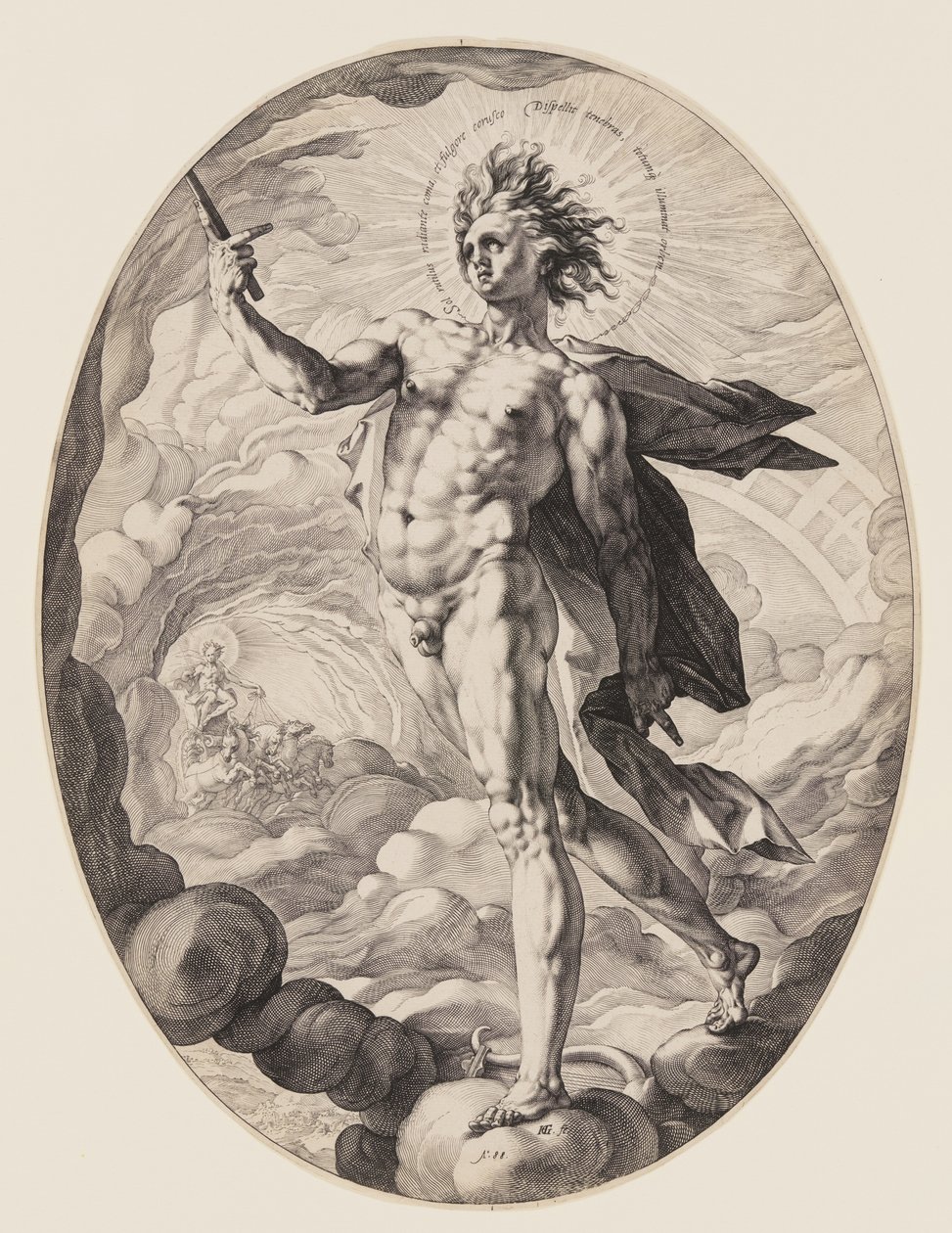 Apollo da Hendrick Goltzius