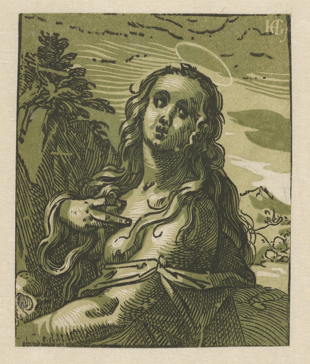 La penitente Maria Maddalena da Hendrick Goltzius