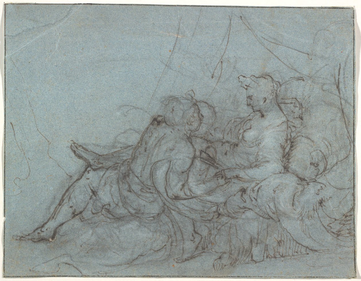 Coppia di amanti da Hendrick Goltzius
