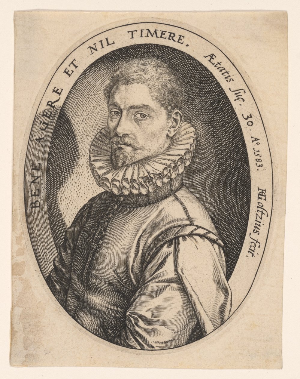 Hieronymous Scholiers da Hendrick Goltzius
