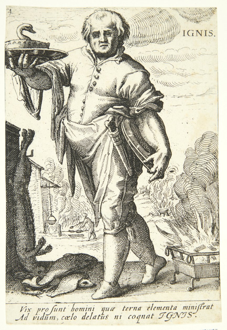 Fuoco (Ignis) da Hendrick Goltzius