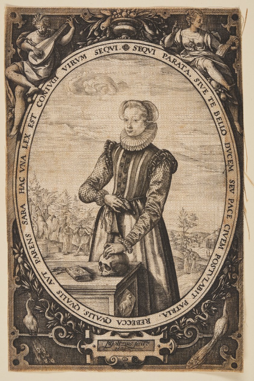 Josina Hamels da Hendrick Goltzius