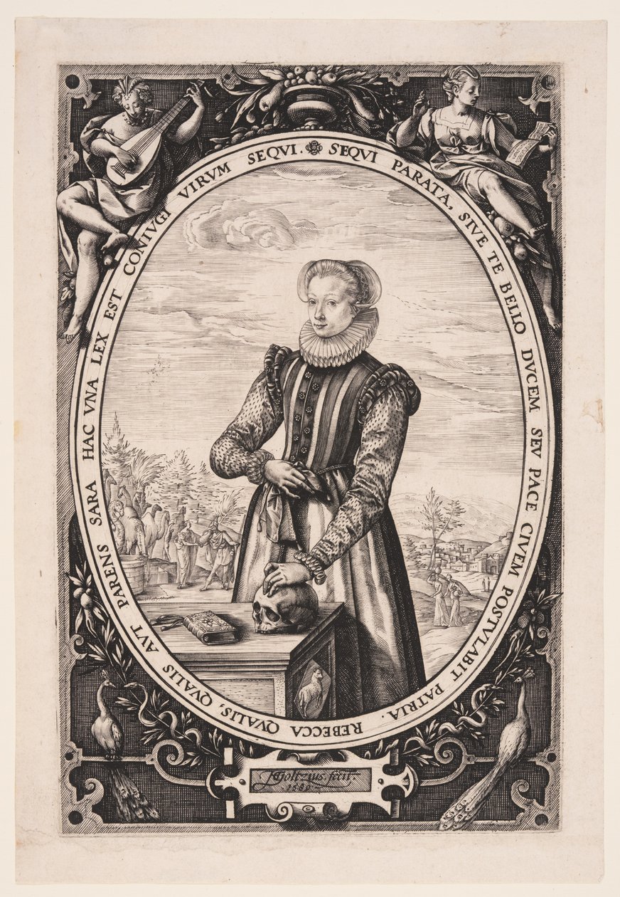 Josina Hamels da Hendrick Goltzius