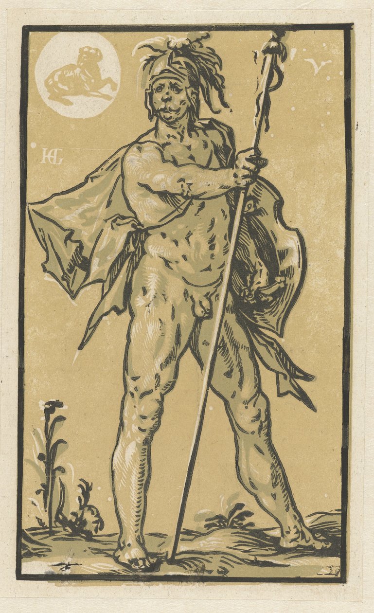 Marte da Hendrick Goltzius