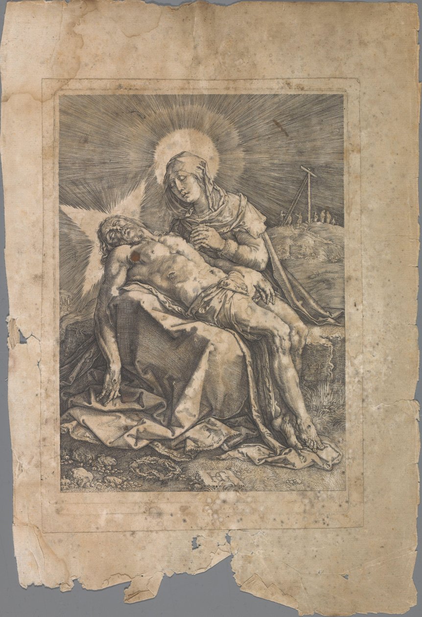 Pietà da Hendrick Goltzius