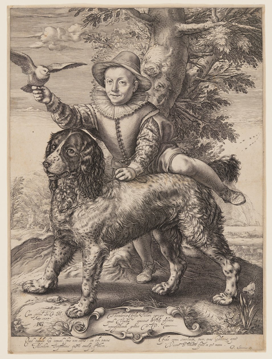 Ritratto di Frederik de Vries da Hendrick Goltzius