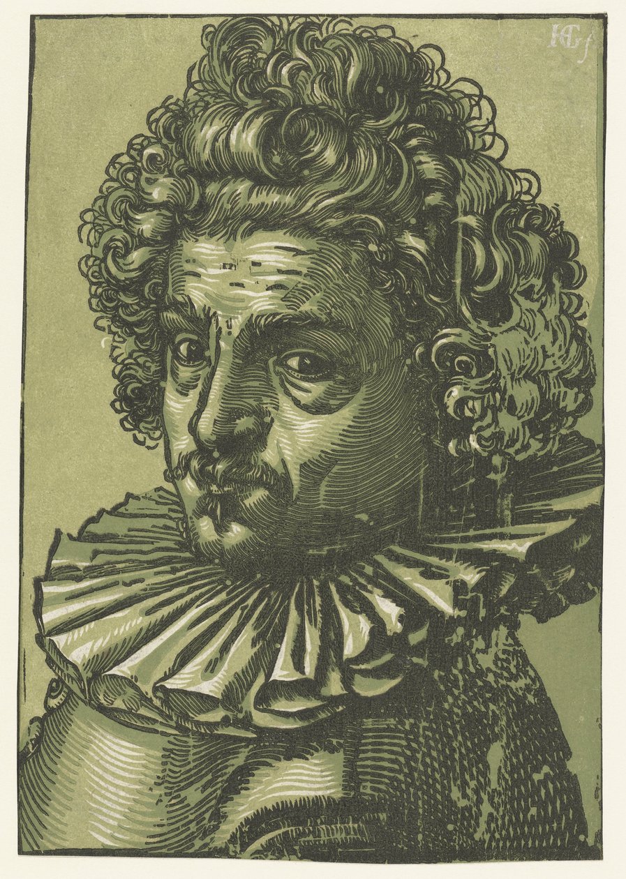 Ritratto di Gillis van Breen da Hendrick Goltzius