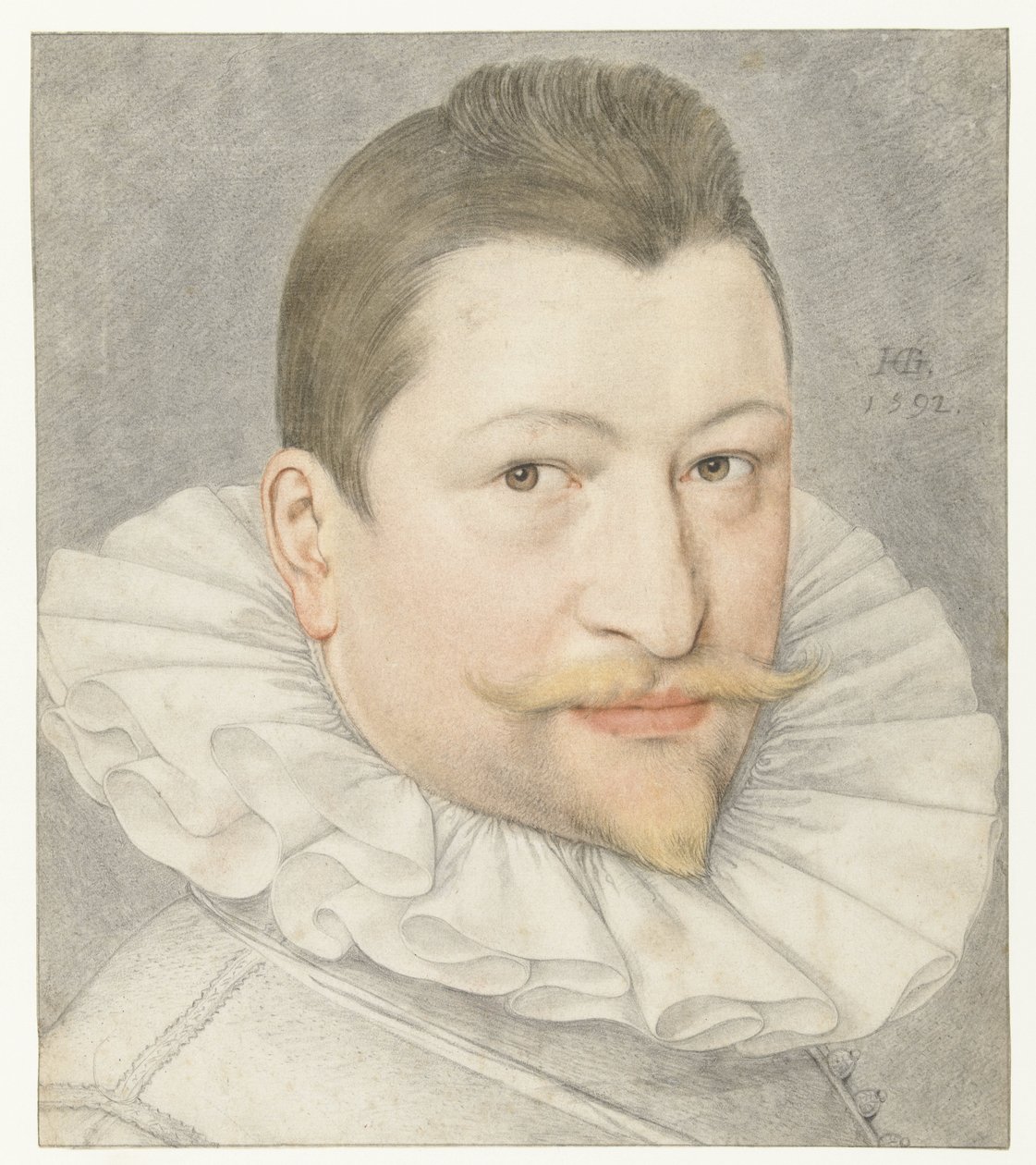 Ritratto di Johannes Sadeler I da Hendrick Goltzius