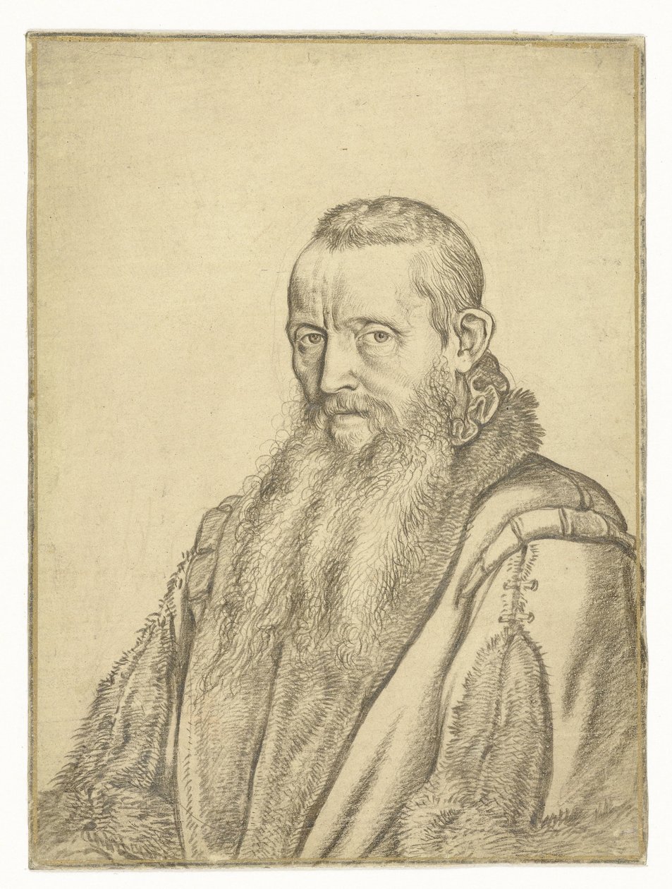 Ritratto di un teologo da Hendrick Goltzius