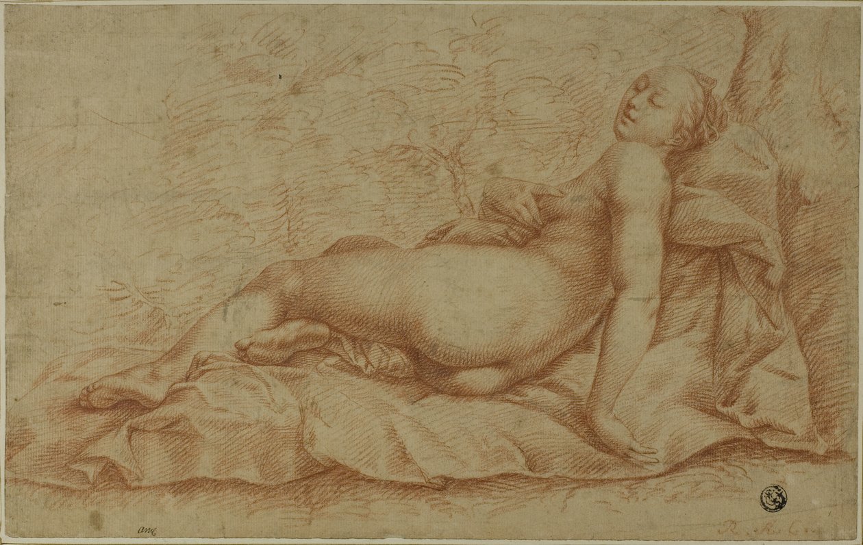 Venere reclinata da Hendrick Goltzius