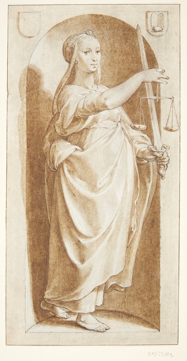 Giustizia da Hendrick Goltzius
