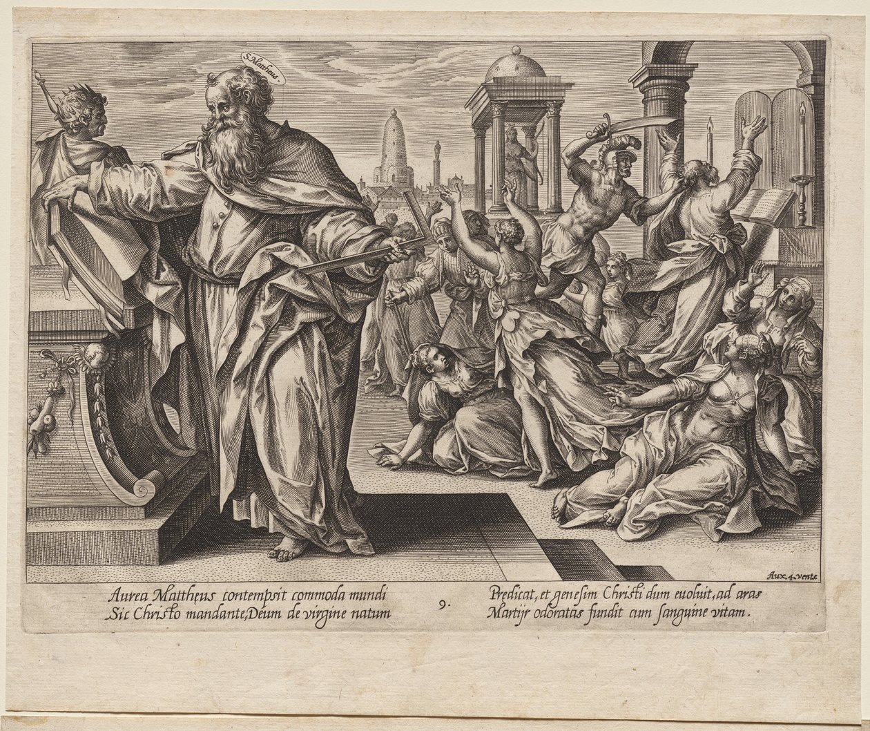 San Matteo da Hendrick Goltzius