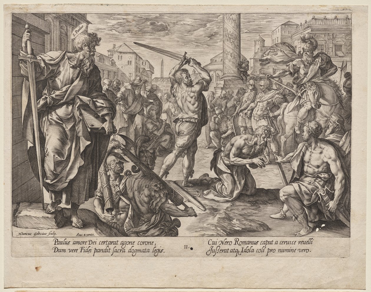 San Paolo da Hendrick Goltzius