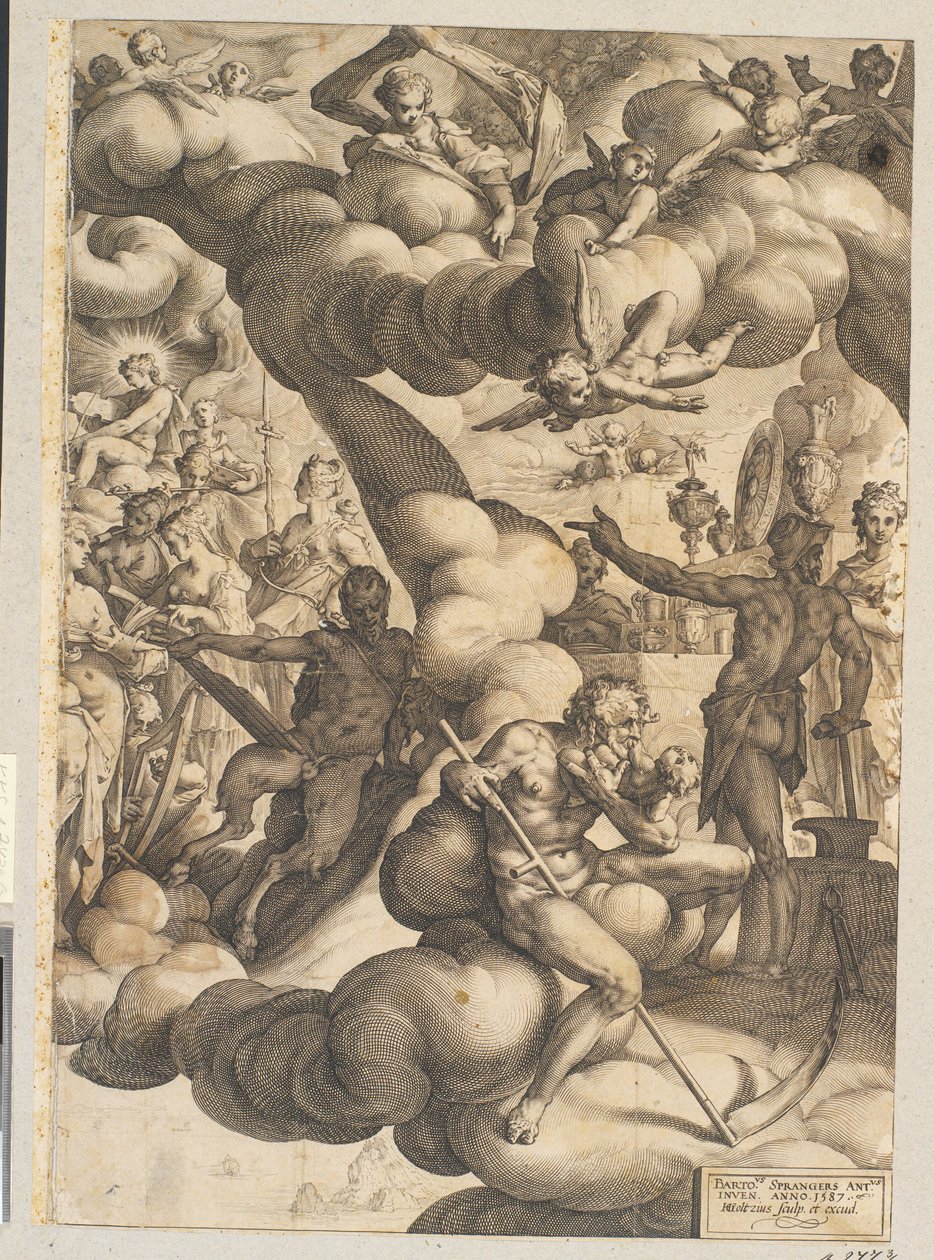 Il matrimonio di Cupido e Psiche da Hendrick Goltzius