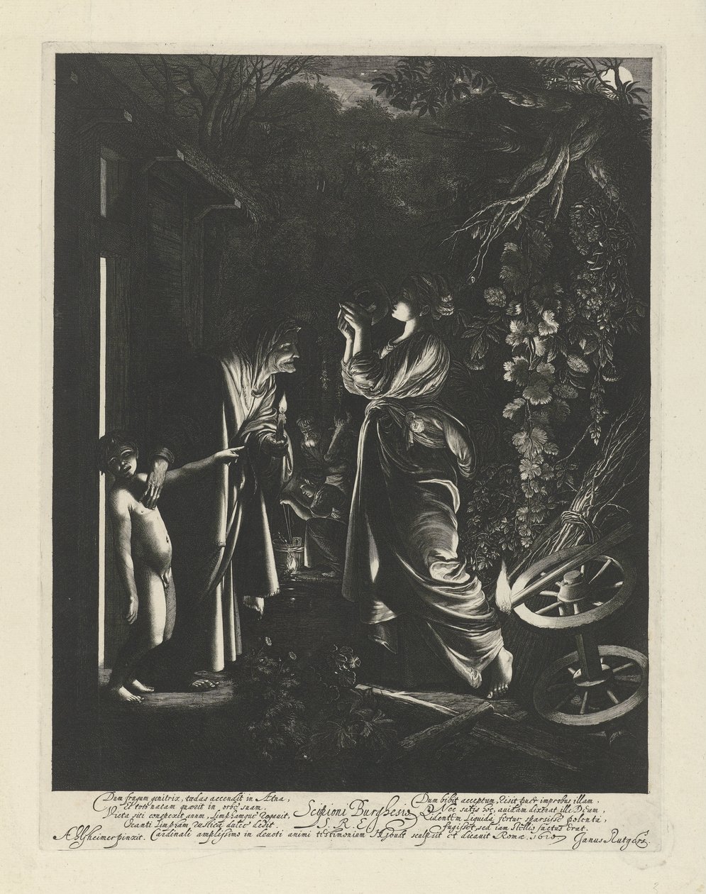Derisione di Cerere da Hendrick Goudt