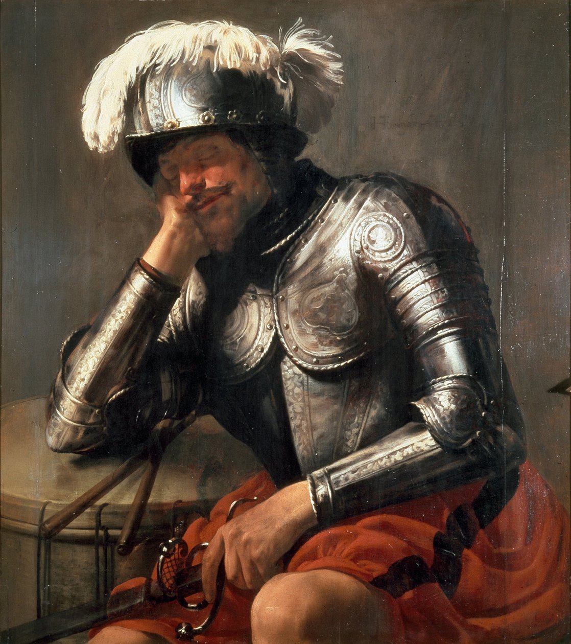 Marte Addormentato, 1629 da Hendrick Jansz Terbrugghen